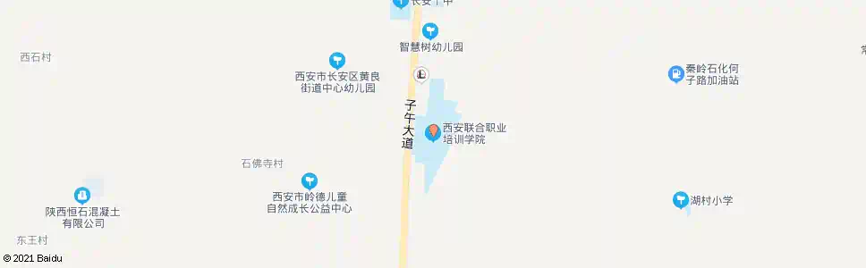 西安西安联合学院_公交站地图_西安公交_妙搜公交查询2025