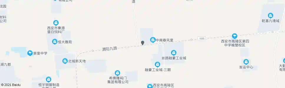西安临潼庄_公交站地图_西安公交_妙搜公交查询2025