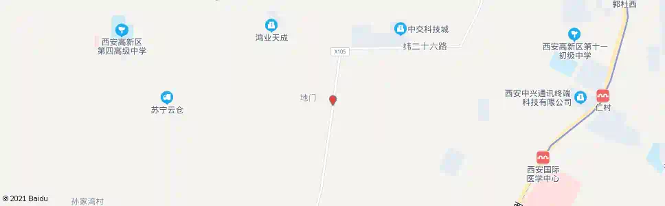 西安杨家湾_公交站地图_西安公交_妙搜公交查询2025