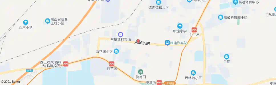 西安房管所_公交站地图_西安公交_妙搜公交查询2025