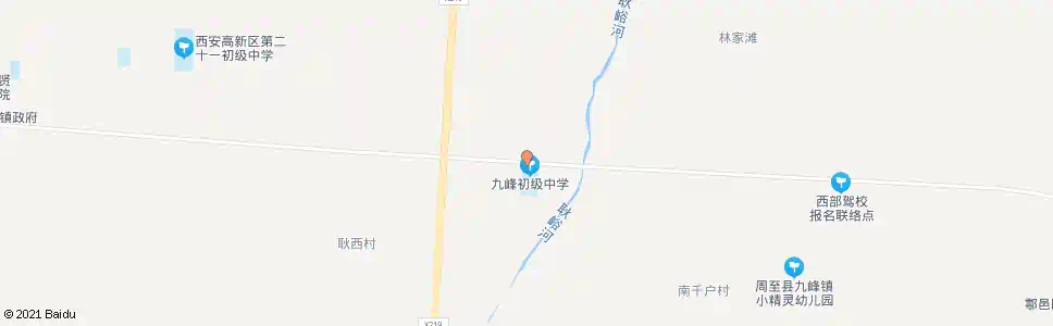 西安周至何家寨_公交站地图_西安公交_妙搜公交查询2025