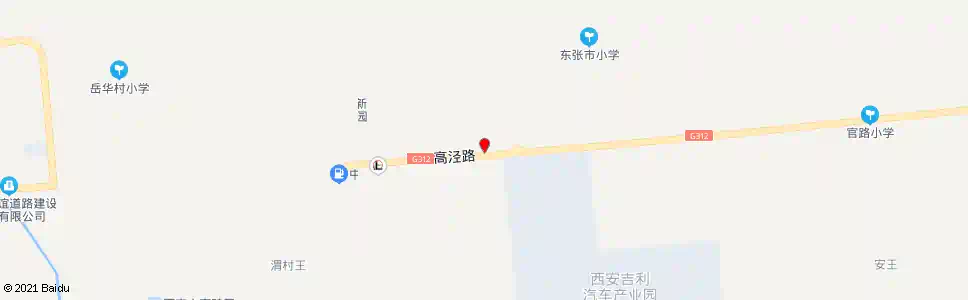 西安张市村_公交站地图_西安公交_妙搜公交查询2025