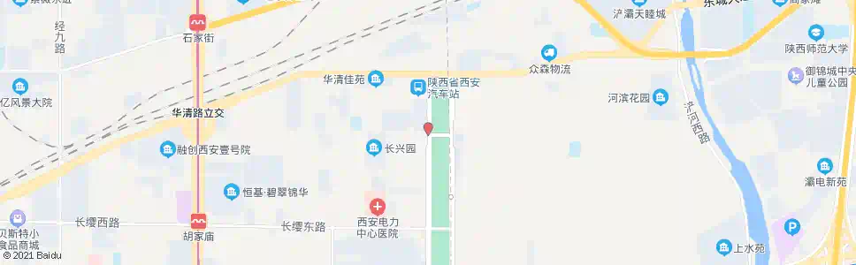 西安万寿北路兴工东路口_公交站地图_西安公交_妙搜公交查询2025