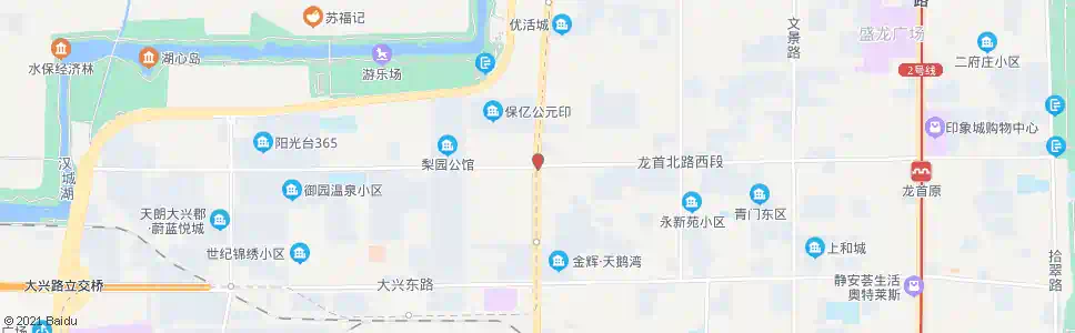 西安朱宏路龙首北路口_公交站地图_西安公交_妙搜公交查询2025