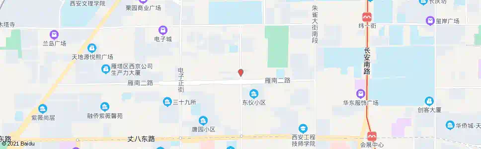 西安东仪路北段_公交站地图_西安公交_妙搜公交查询2025