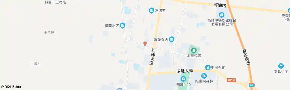 西安高陵区消防大队_公交站地图_西安公交_妙搜公交查询2025