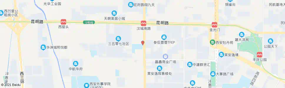西安煤气管网所_公交站地图_西安公交_妙搜公交查询2025