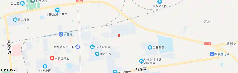 西安东航花园_公交站地图_西安公交_妙搜公交查询2025