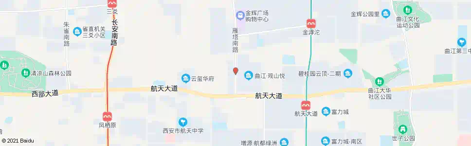 西安北里王东村_公交站地图_西安公交_妙搜公交查询2025