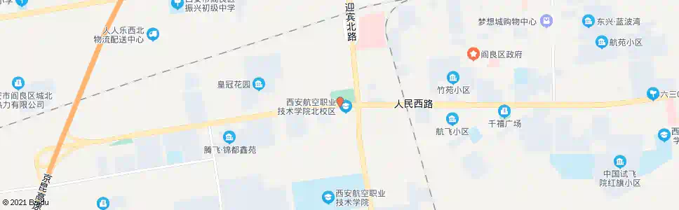 西安凤凰广场_公交站地图_西安公交_妙搜公交查询2025