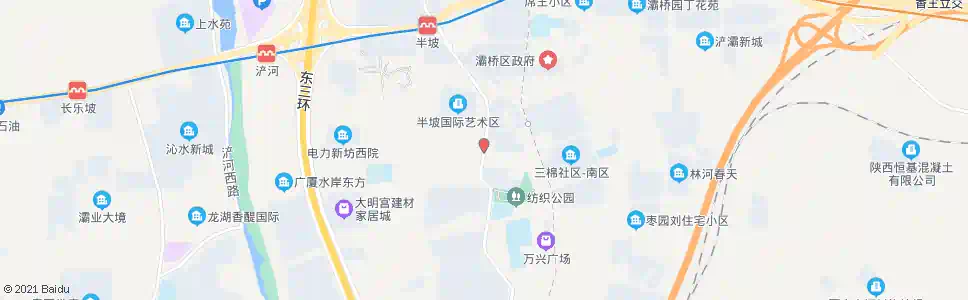 西安纺西街纺三路口_公交站地图_西安公交_妙搜公交查询2025