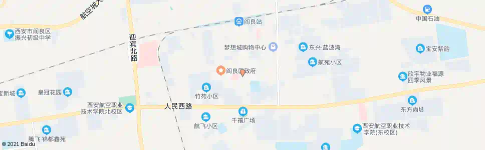 西安人民医院_公交站地图_西安公交_妙搜公交查询2025