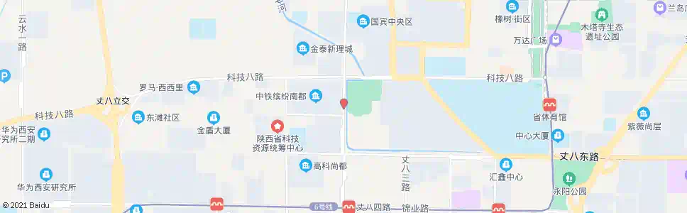 西安陕西大会堂_公交站地图_西安公交_妙搜公交查询2025