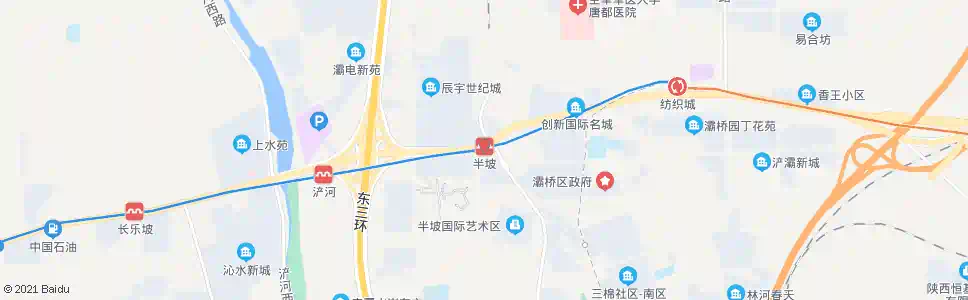 西安大堡子村_公交站地图_西安公交_妙搜公交查询2025
