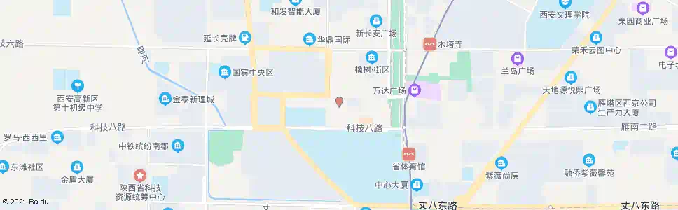 西安高科消防_公交站地图_西安公交_妙搜公交查询2025
