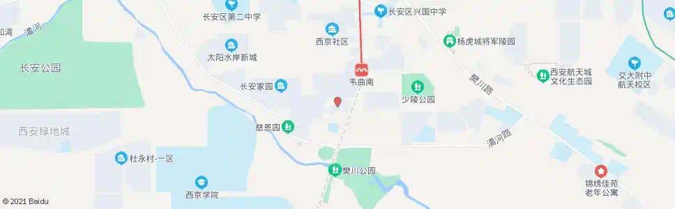 西安申店村_公交站地图_西安公交_妙搜公交查询2025