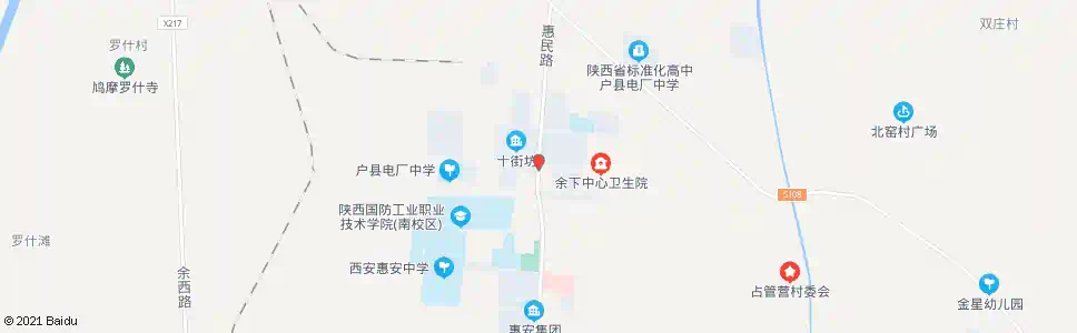 西安余下电影院_公交站地图_西安公交_妙搜公交查询2025