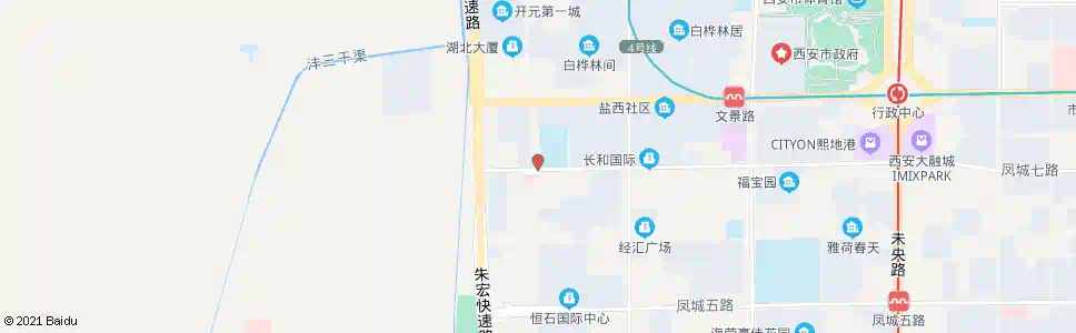西安凤城七路民经一路路口_公交站地图_西安公交_妙搜公交查询2025