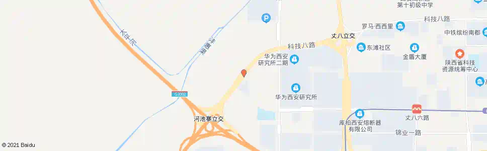 西安河池寨_公交站地图_西安公交_妙搜公交查询2025