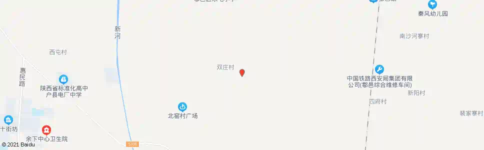 西安双庄村_公交站地图_西安公交_妙搜公交查询2025