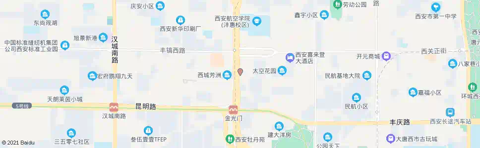 西安乳品厂_公交站地图_西安公交_妙搜公交查询2025