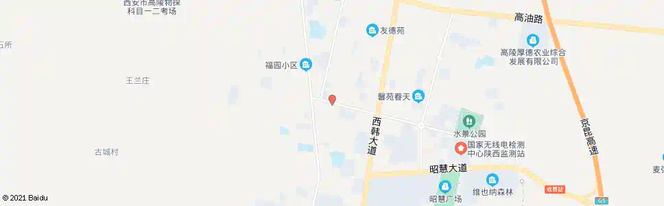 西安高陵电影院_公交站地图_西安公交_妙搜公交查询2025