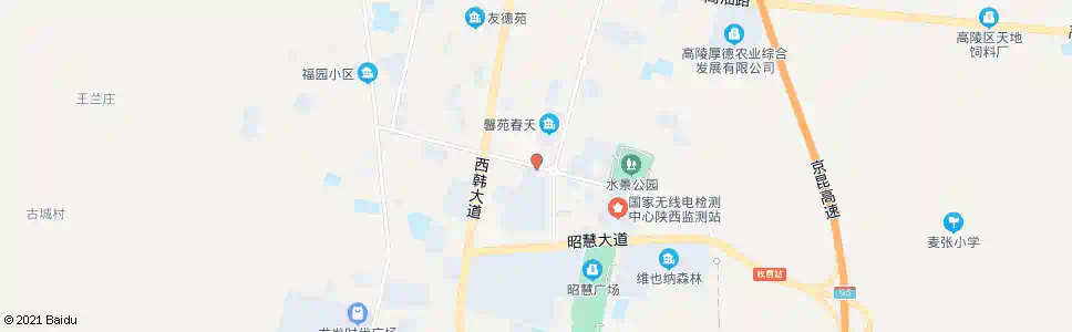 西安鸿禧花园_公交站地图_西安公交_妙搜公交查询2025