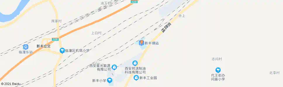 西安新丰镇火车站_公交站地图_西安公交_妙搜公交查询2025
