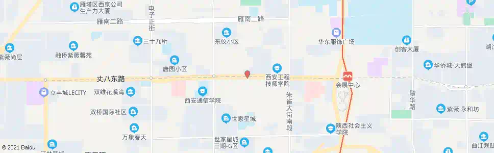 西安潘家庄_公交站地图_西安公交_妙搜公交查询2025