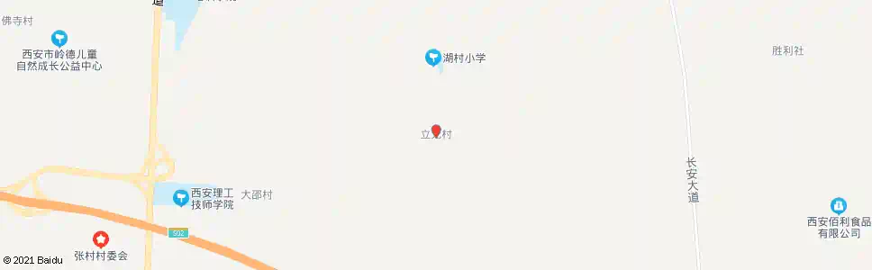 西安立元村_公交站地图_西安公交_妙搜公交查询2025