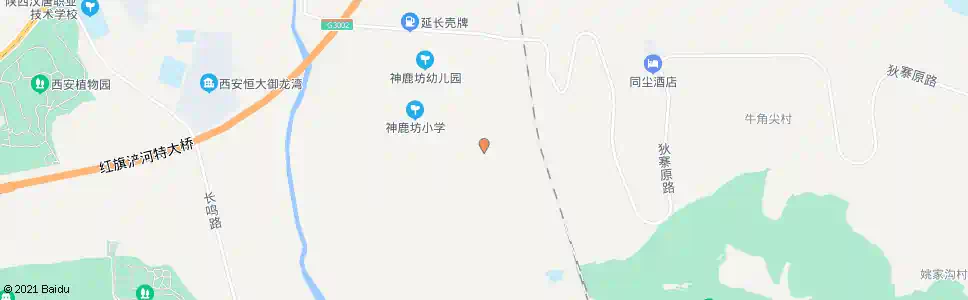 西安神鹿坊南_公交站地图_西安公交_妙搜公交查询2025