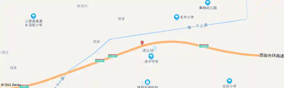 西安湾子村_公交站地图_西安公交_妙搜公交查询2025