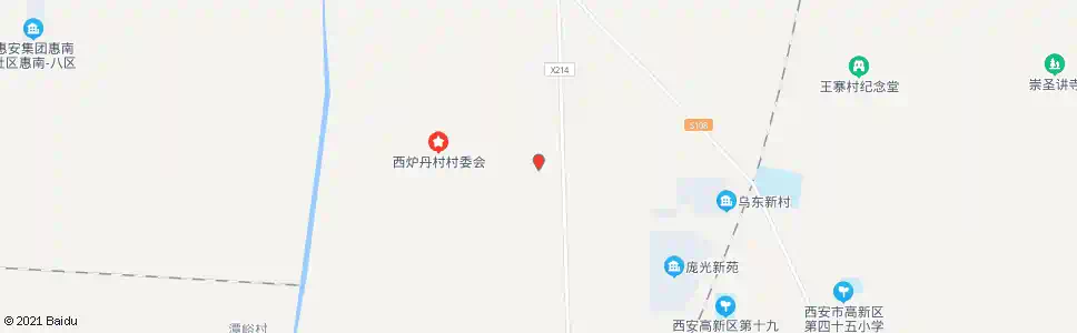 西安炉丹村_公交站地图_西安公交_妙搜公交查询2025