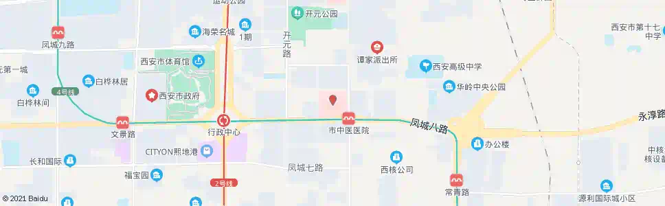 西安陕西中医学院_公交站地图_西安公交_妙搜公交查询2025