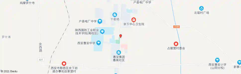 西安惠安文化宫_公交站地图_西安公交_妙搜公交查询2025
