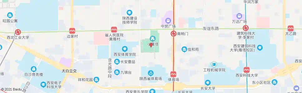 西安雕刻群_公交站地图_西安公交_妙搜公交查询2025