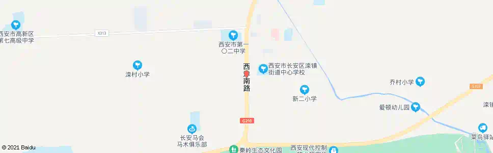 西安省路桥公司_公交站地图_西安公交_妙搜公交查询2025
