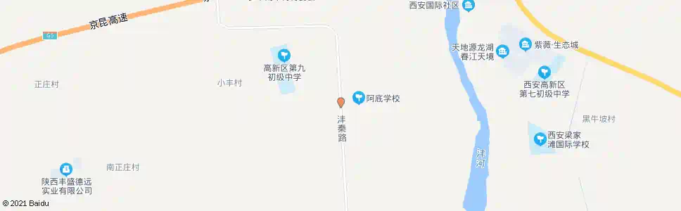 西安阿底村_公交站地图_西安公交_妙搜公交查询2025