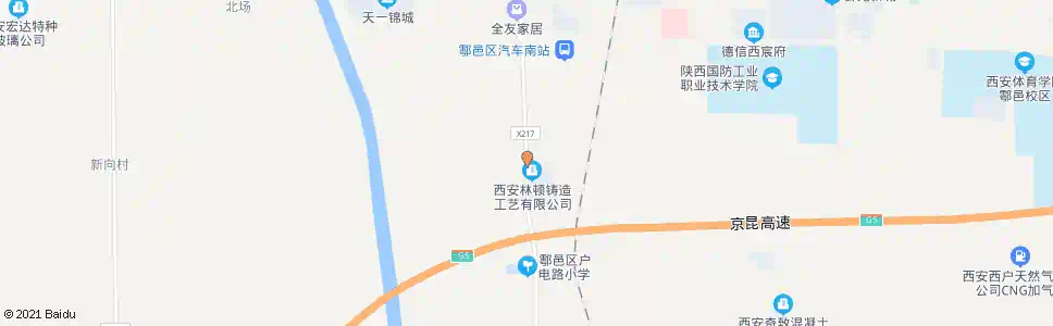 西安穆家庄_公交站地图_西安公交_妙搜公交查询2025