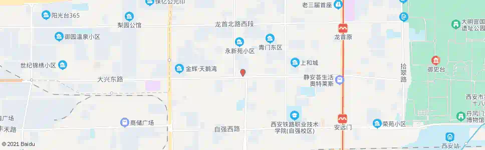 西安长城制药厂_公交站地图_西安公交_妙搜公交查询2025
