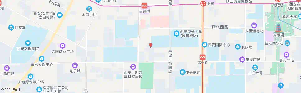 西安罗家寨村_公交站地图_西安公交_妙搜公交查询2025