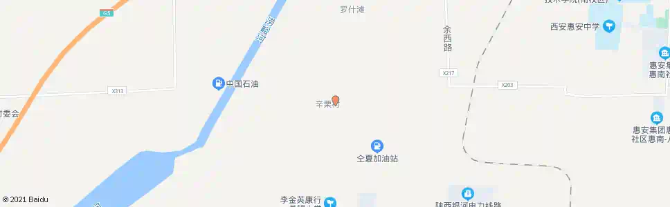 西安建材厂_公交站地图_西安公交_妙搜公交查询2025