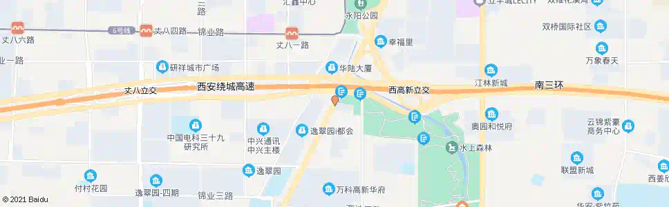 西安康家湾_公交站地图_西安公交_妙搜公交查询2025