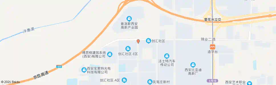 西安金旭路上林路口_公交站地图_西安公交_妙搜公交查询2025