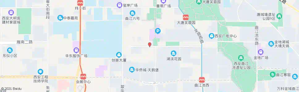 西安雁南三路_公交站地图_西安公交_妙搜公交查询2025