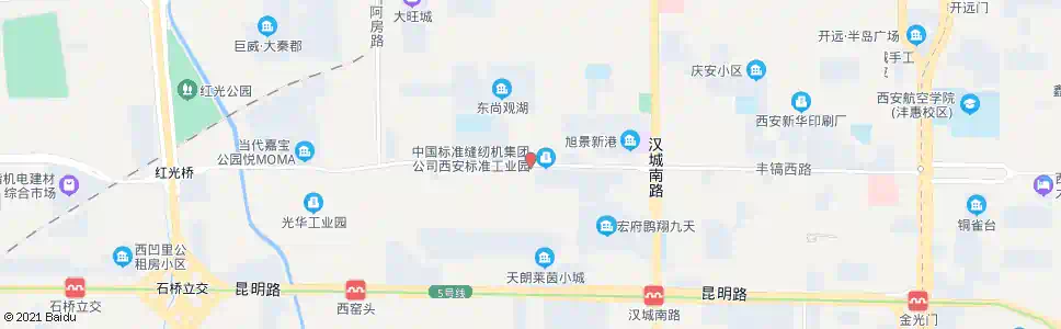 西安锅炉厂_公交站地图_西安公交_妙搜公交查询2025