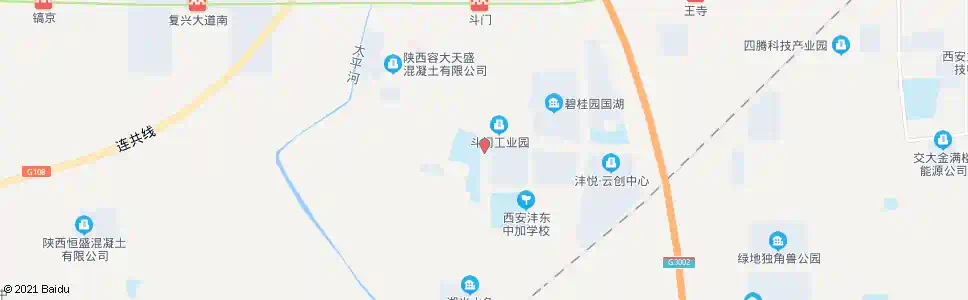 西安镐京村_公交站地图_西安公交_妙搜公交查询2025