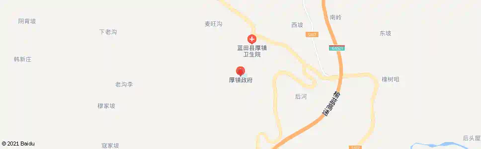 西安厚镇_公交站地图_西安公交_妙搜公交查询2025