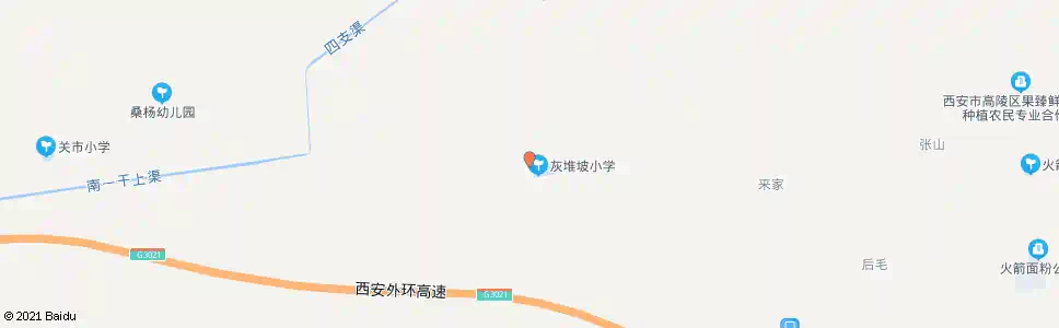 西安灰堆坡_公交站地图_西安公交_妙搜公交查询2025