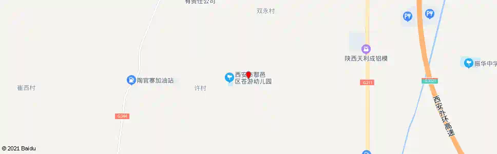 西安槐道村_公交站地图_西安公交_妙搜公交查询2025